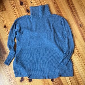 Lou & Grey Charcoal Turtleneck Sweater